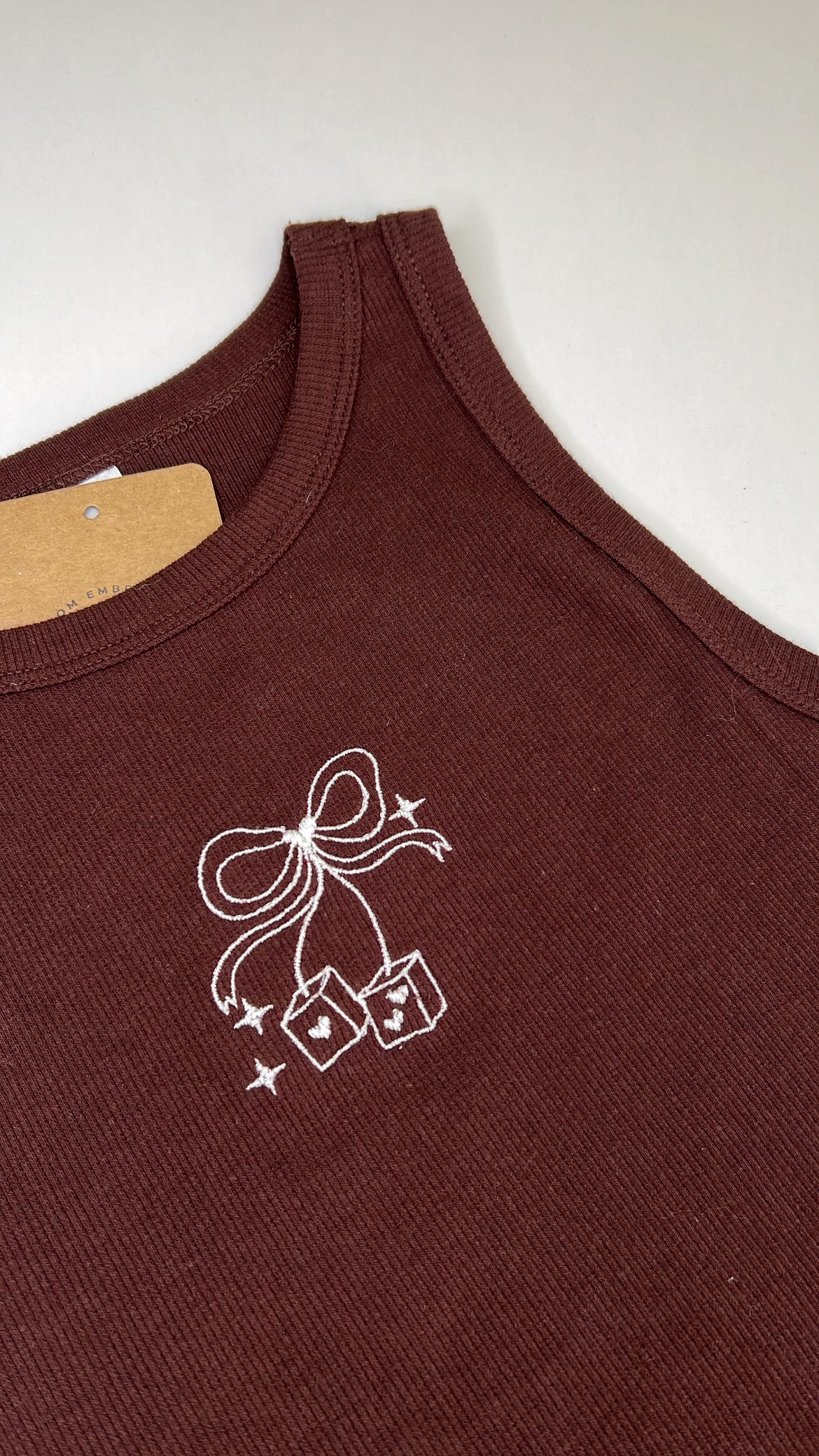 Western Charm Embroidered Tank