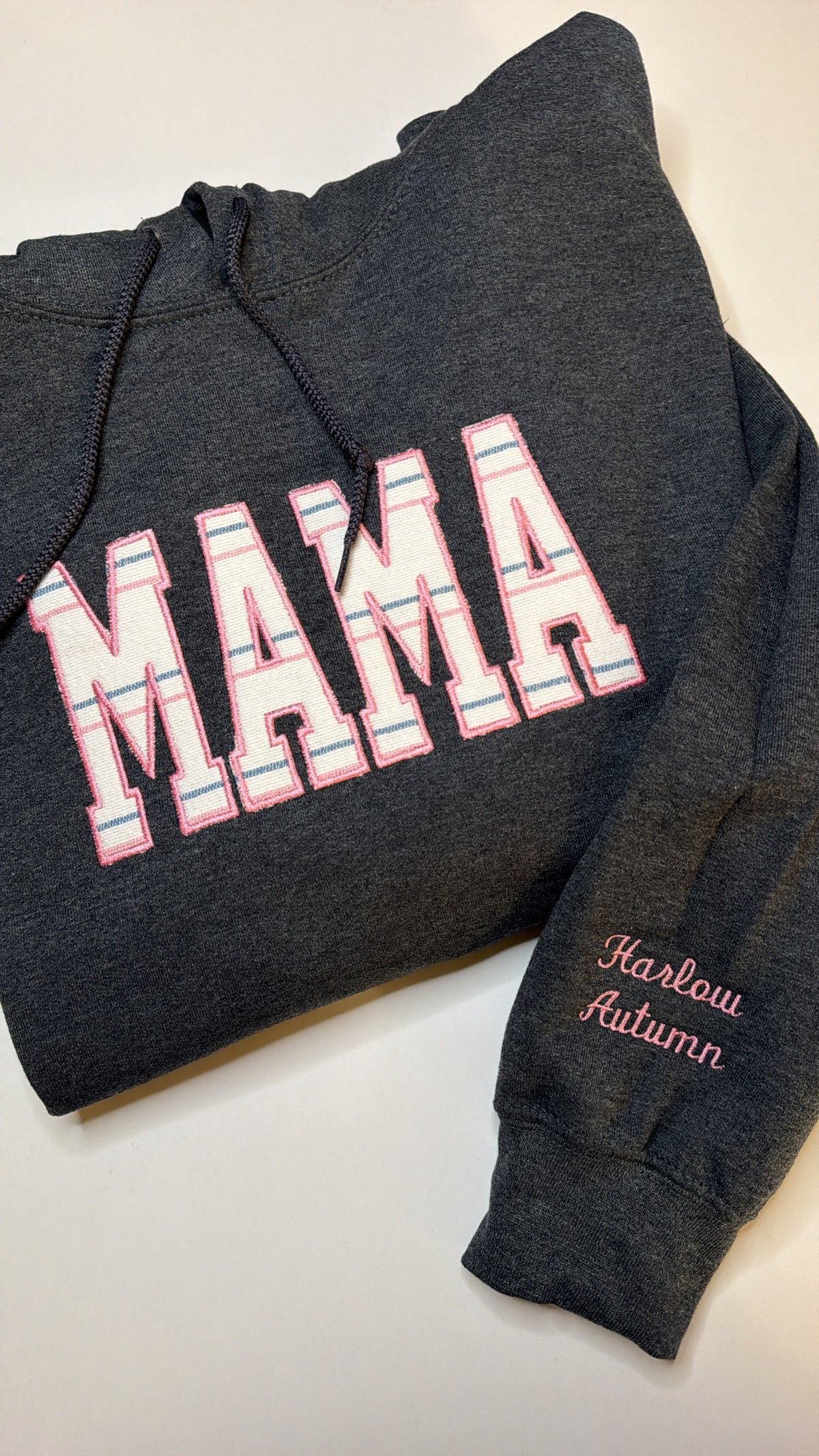 MAMA Keepsake Onesie Embroidered Crewneck Sweatshirt