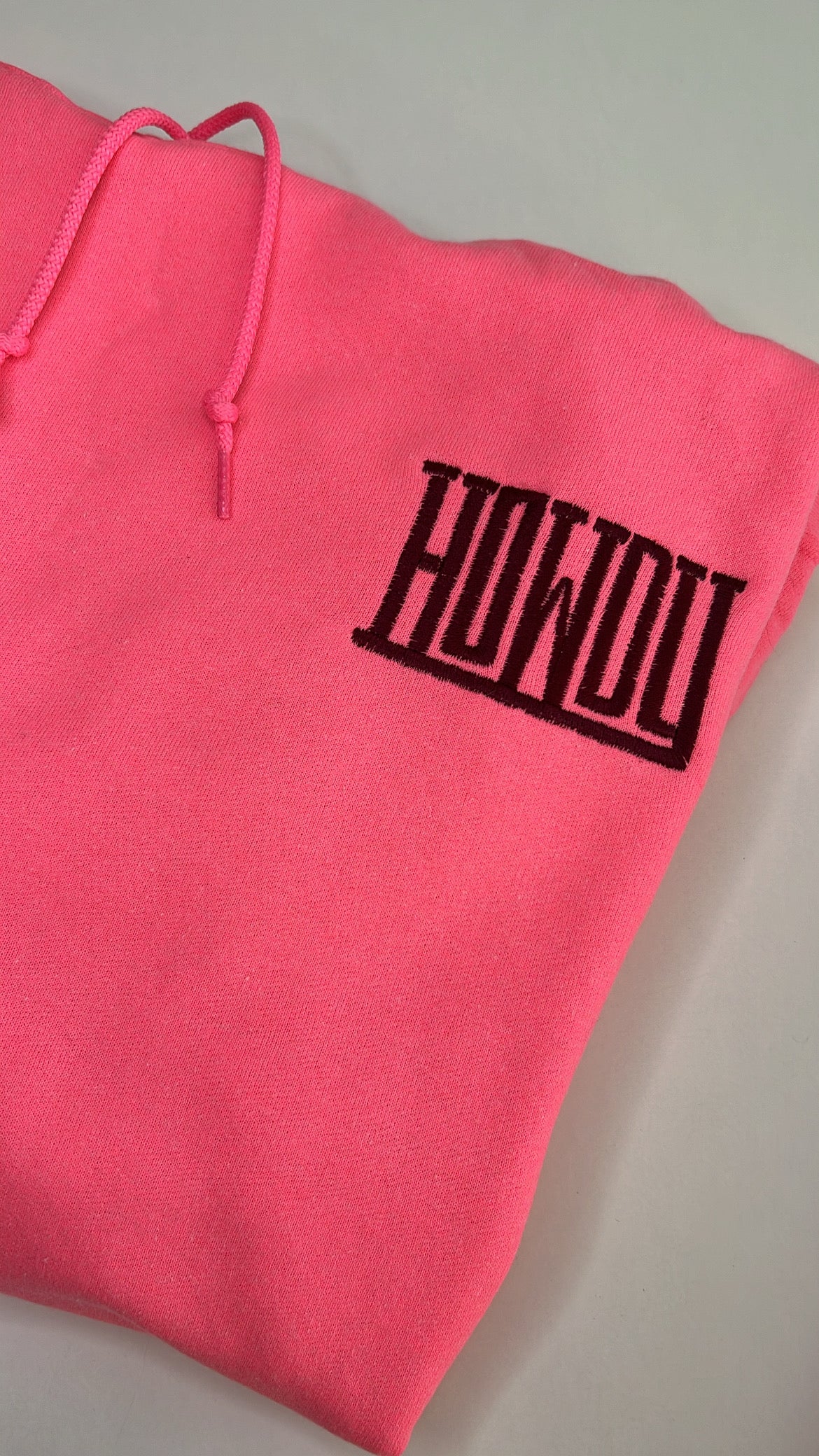 Howdy Neon Hoodie