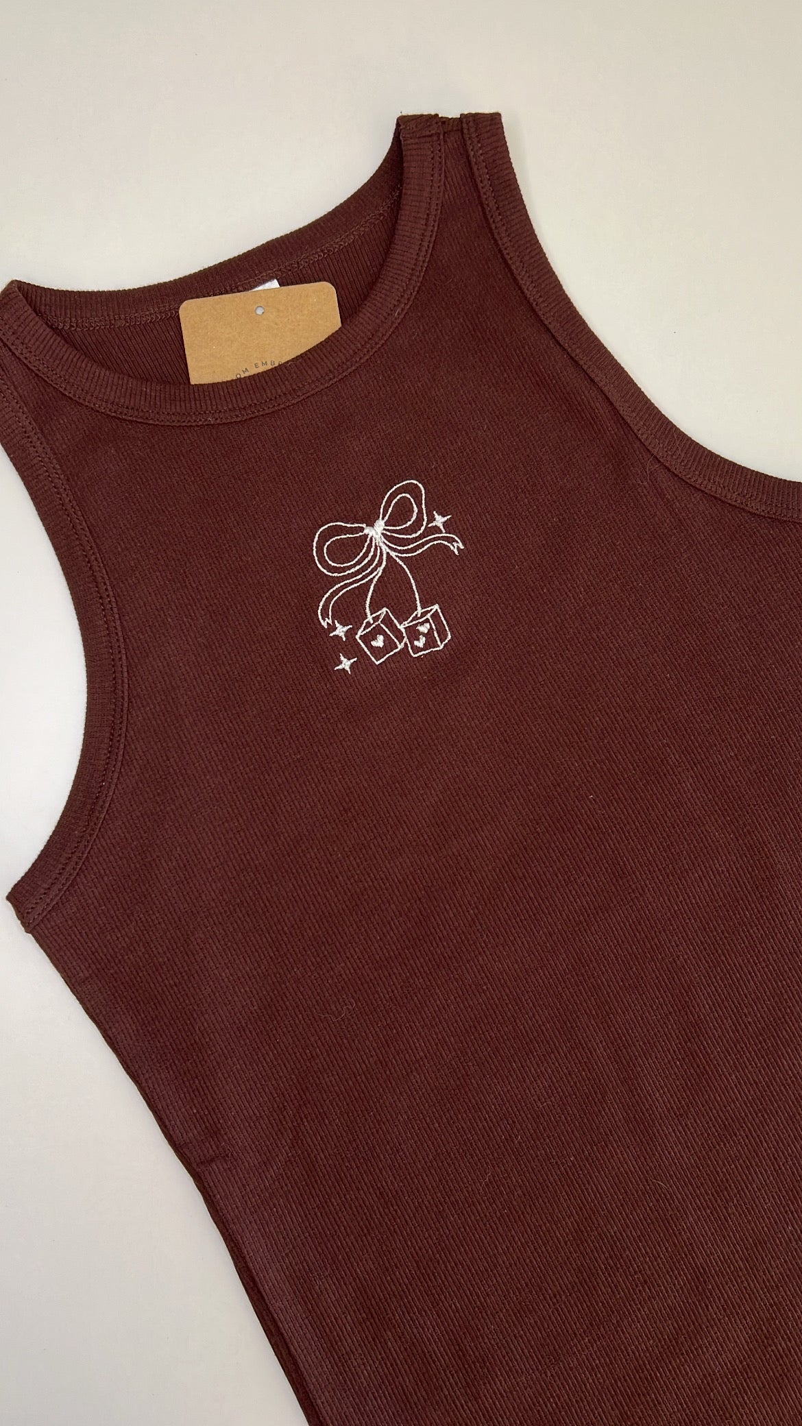 Western Charm Embroidered Tank