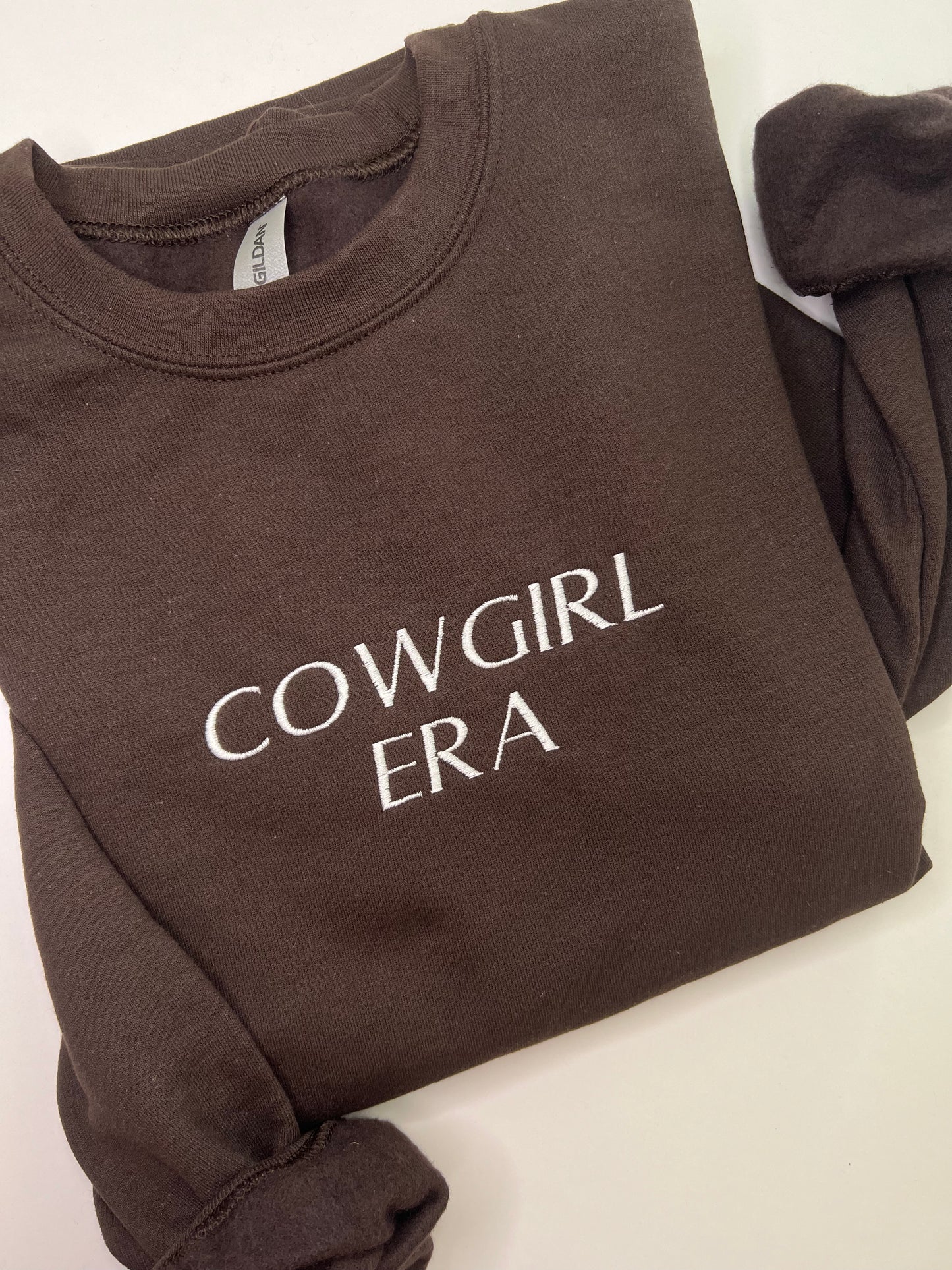 Cowgirl Era Embroidered Crewneck Sweatshirt