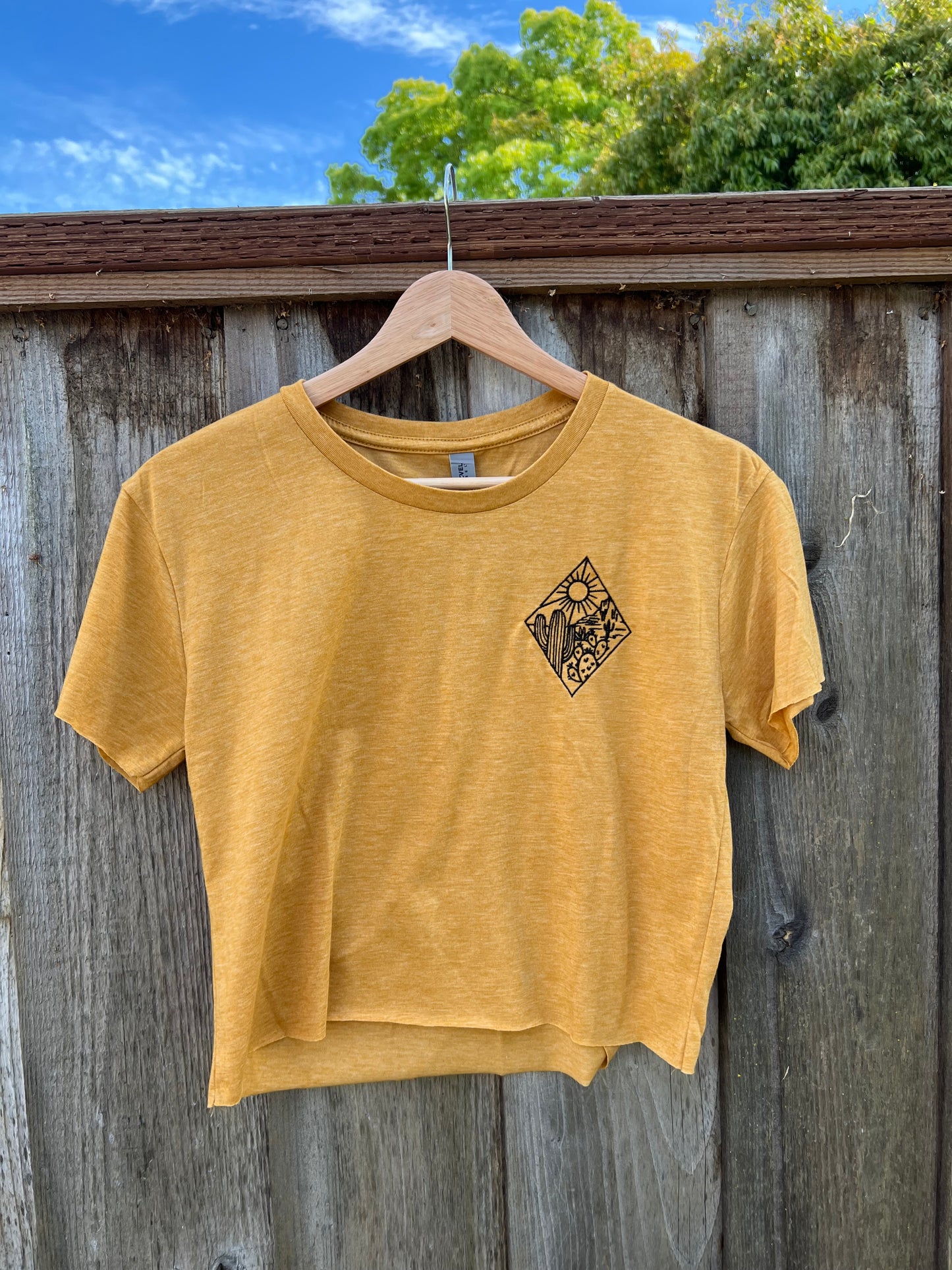 Desert Sun Cropped Tee