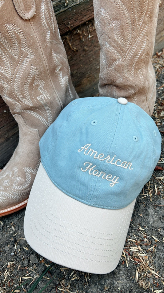 American Honey Embroidered Hat