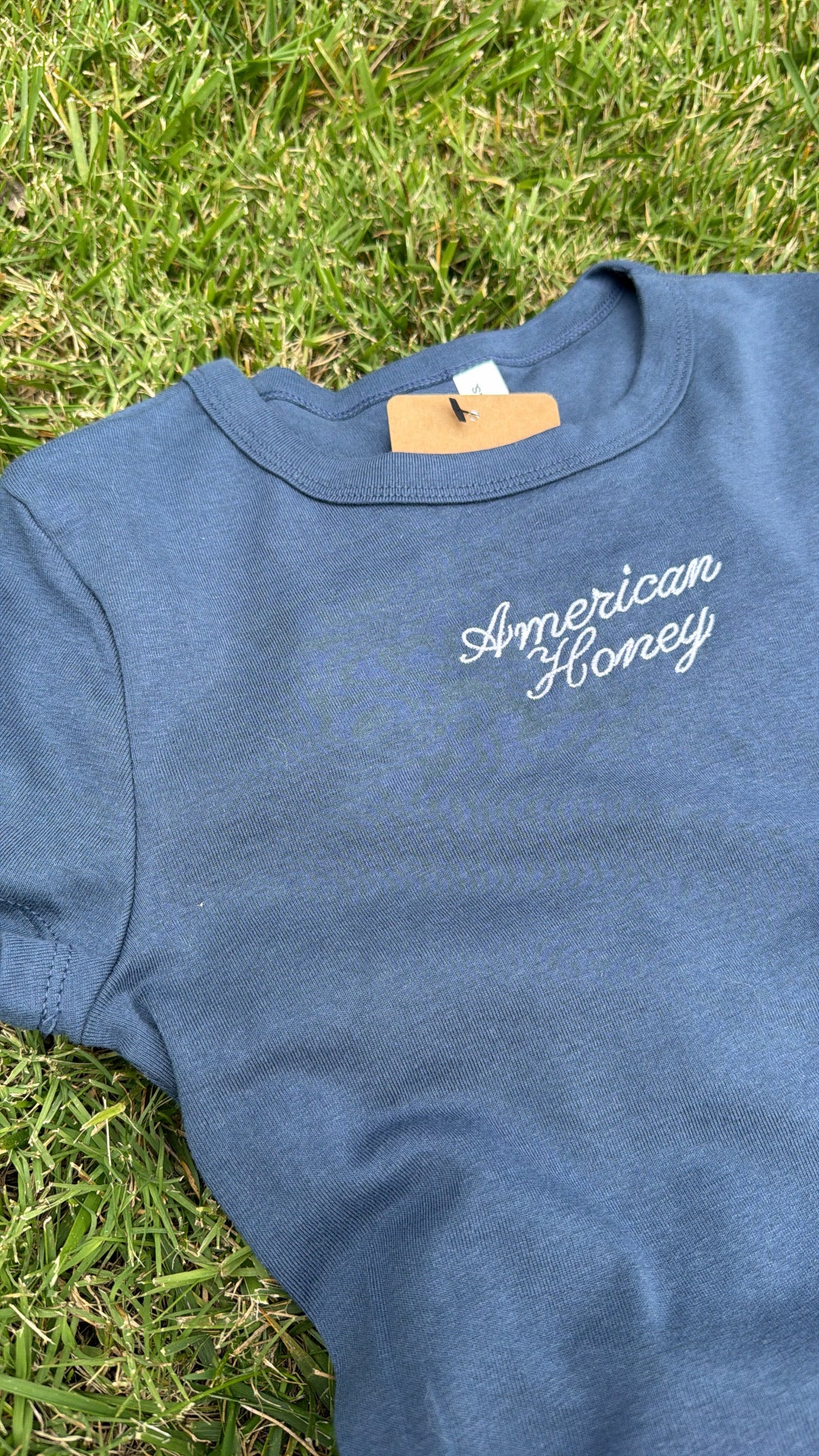 American Honey Embroidered Tee