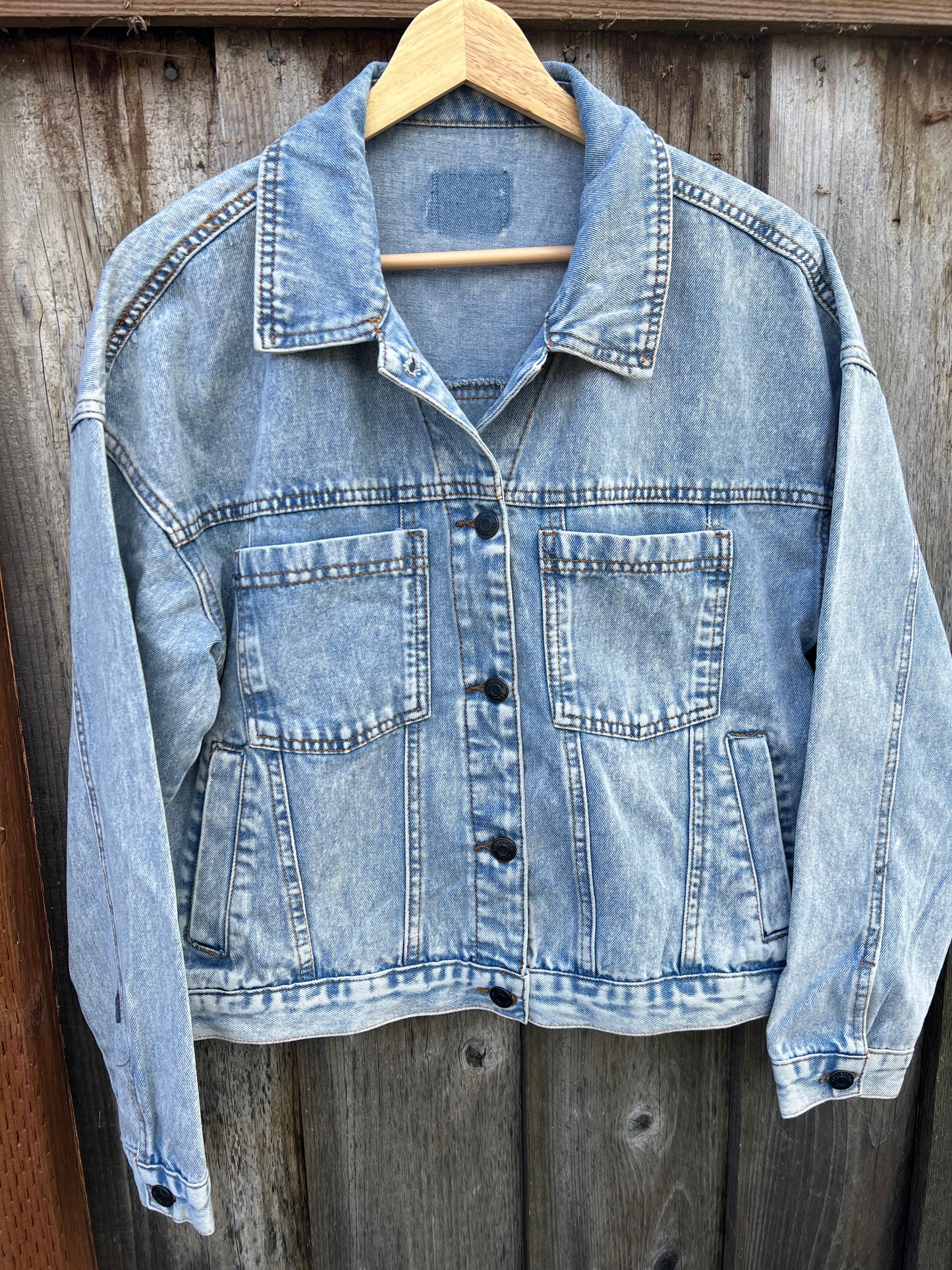 Desert Dreamer Embroidered Denim Jacket